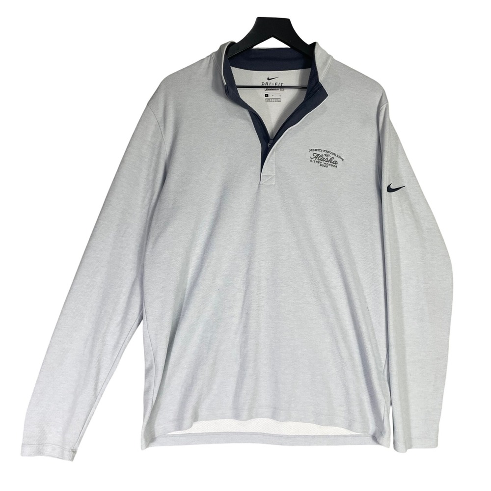 Nike Disney Cruise Line Alaska Disney Wonder 2019 Dri-FIT Pullover Men's L